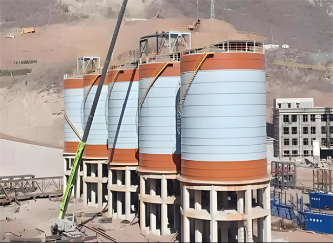 汝城高架钢板仓